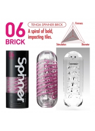 Мастурбатор SPINNER Brick - Tenga - в Липецке купить с доставкой