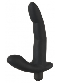 Черный вибромассажер простаты Naughty Finger Prostate Vibe - 13,8 см. - Orion - в Липецке купить с доставкой