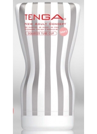 Мастурбатор TENGA Squeeze Tube Cup Soft - Tenga - в Липецке купить с доставкой