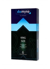 Презервативы увеличенного размера DOMINO Classic King size - 6 шт. - Domino - купить с доставкой в Липецке