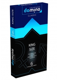 Презервативы увеличенного размера DOMINO Classic King size - 6 шт. - Domino - купить с доставкой в Липецке