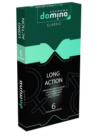 Презервативы с пролонгирующим эффектом DOMINO Classic Long action - 6 шт. - Domino - купить с доставкой в Липецке