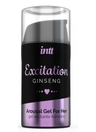 Женский возбуждающий интимный гель Excitation Ginseng - 15 мл. - INTT - купить с доставкой в Липецке