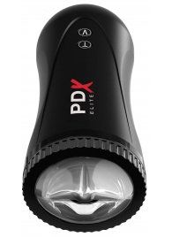 Черный автоматический мастурбатор-ротик Moto Stroker - Pipedream - в Липецке купить с доставкой