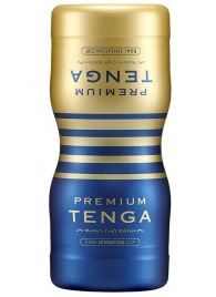 Мастурбатор TENGA Premium Dual Sensation Cup - Tenga - в Липецке купить с доставкой