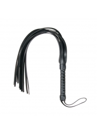 Черный флоггер Flogger Whip - 46 см. - Easy toys - купить с доставкой в Липецке