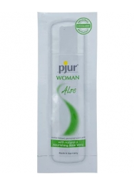 Лубрикант на водной основе pjur WOMAN Aloe - 2 мл. - Pjur - купить с доставкой в Липецке