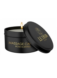 Массажная свеча с ароматом розы Massage Candle Rose Scented - 100 гр. - Shots Media BV - купить с доставкой в Липецке