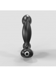 Черный вибромассажер простаты и промежности Prostate Pro с пультом ДУ - Bathmate - в Липецке купить с доставкой