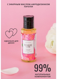 Массажное масло Pleasure Lab Delicate с ароматом пиона и пачули - 50 мл. - Pleasure Lab - купить с доставкой в Липецке