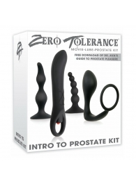 Набор стимуляторов простаты Intro To Prostate Kit - Zero Tolerance - в Липецке купить с доставкой