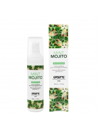 Разогревающее массажное масло с ароматом мохито Gourmet Mint Mojito - 50 мл. - Exsens - купить с доставкой в Липецке