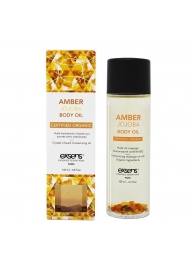 Органическое массажное масло AMBER JOJOBA - 100 мл. - Exsens - купить с доставкой в Липецке