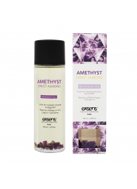 Органическое массажное масло AMETHYST SWEET ALMOND - 100 мл. - Exsens - купить с доставкой в Липецке