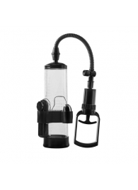 Прозрачная вакуумная помпа с вибрацией Vibrating Penis Pump - Dream Toys - в Липецке купить с доставкой