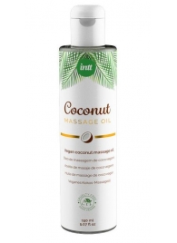 Массажное масло Vegan Coconut - 150 мл. - INTT - купить с доставкой в Липецке