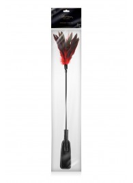 Стек-щекоталка Sweet Caress Feather Whip - 58 см. - Sweet Caress - купить с доставкой в Липецке
