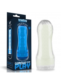 Светящийся в темноте мастурбатор Lumino Play Masturbator Ribbed - Lovetoy - в Липецке купить с доставкой