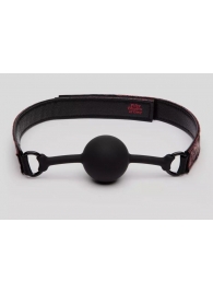 Кляп-шар на двусторонних ремешках Reversible Silicone Ball Gag - Fifty Shades of Grey - купить с доставкой в Липецке