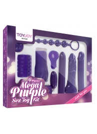 Эротический набор Toy Joy Mega Purple - Toy Joy - купить с доставкой в Липецке