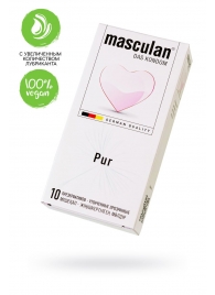 Супертонкие презервативы Masculan Pur - 10 шт. - Masculan - купить с доставкой в Липецке