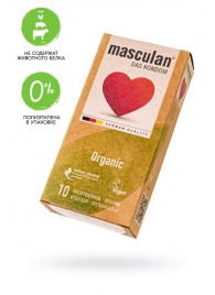 Экологически чистые презервативы Masculan Organic - 10 шт. - Masculan - купить с доставкой в Липецке