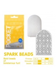 Карманный мастурбатор Spark Beads - Tenga - в Липецке купить с доставкой