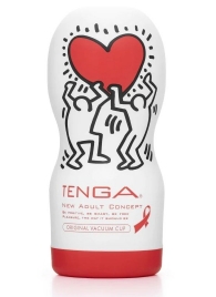 Мастурбатор Keith Haring Cup Deep Throat - Tenga - в Липецке купить с доставкой