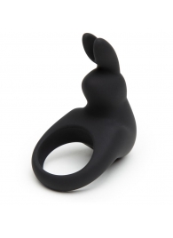 Черное эрекционное виброкольцо Happy Rabbit Rechargeable Rabbit Cock Ring - Happy Rabbit - в Липецке купить с доставкой