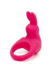 Розовое эрекционное виброкольцо Happy Rabbit Rechargeable Rabbit Cock Ring - Happy Rabbit - в Липецке купить с доставкой