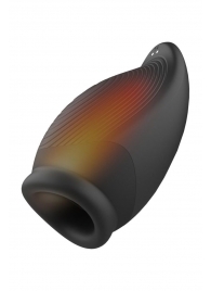 Мастурбатор с вибрацией и функцией нагрева Squeezable Stroker - Dream Toys - в Липецке купить с доставкой