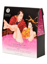 Соль для ванны Lovebath Dragon Fruit, превращающая воду в гель - 650 гр. - Shunga - купить с доставкой в Липецке