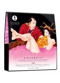 Соль для ванны Lovebath Dragon Fruit, превращающая воду в гель - 650 гр. - Shunga - купить с доставкой в Липецке