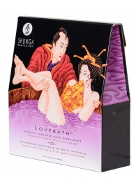 Соль для ванны Lovebath Sensual lotus, превращающая воду в гель - 650 гр. - Shunga - купить с доставкой в Липецке