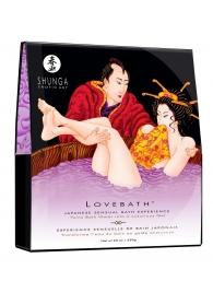 Соль для ванны Lovebath Sensual lotus, превращающая воду в гель - 650 гр. - Shunga - купить с доставкой в Липецке