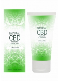 Лубрикант с пролонгирующим эффектом Natural CBD Numbing Lubricant - 50 мл. - Shots Media BV - купить с доставкой в Липецке