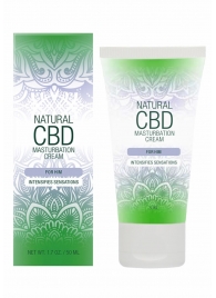 Крем для мастурбации для мужчин Natural CBD Masturbation Cream For Him - 50 мл. - Shots Media BV - купить с доставкой в Липецке