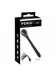 Черный гибкий уретральный стимулятор с вибрацией Vibrating Bendable Dilator - 13,5 см. - Orion - купить с доставкой в Липецке