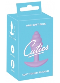 Фиолетовая анальная втулка Mini Butt Plug - 7,5 см. - Orion в Липецке Фиолетовая анальная втулка Mini Butt Plug - 7,5 см. - Orion