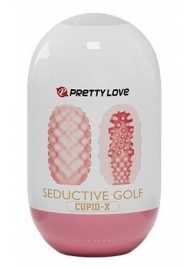 Розовый мастурбатор-яйцо Seductive Golf - Baile - в Липецке купить с доставкой
