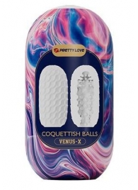 Мастурбатор в форме яйца Coquettish Balls - Baile - в Липецке купить с доставкой