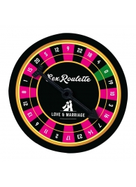 Настольная игра-рулетка Sex Roulette Love   Marriage - Tease&Please - купить с доставкой в Липецке