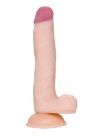 Телесный фаллоимитатор-реалистик Minc - 21 см. - A-toys купить с доставкой в интернет-магазине Orgasmix в Липецке Телесный фаллоимитатор-реалистик Minc - 21 см. - A-toys