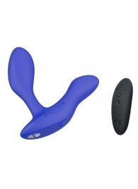 Синий анальный вибратор We-Vibe Vector+ - We-vibe - в Липецке купить с доставкой