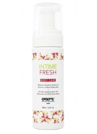 Органическая интимная очищающая пенка Intime Fresh - 150 мл. - Exsens - купить с доставкой в Липецке