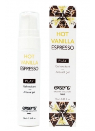 Возбуждающий гель Hot Vanilla Espresso Arousal Gel - 15 мл. - Exsens - купить с доставкой в Липецке