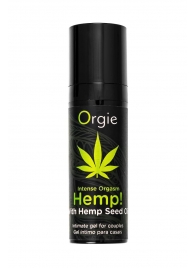 Возбуждающий интимный гель для пар ORGIE Hemp Intense Orgasm - 15 мл. - ORGIE - купить с доставкой в Липецке