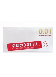 Ультратонкие презервативы Sagami Original 0.01 - 20 шт. - Sagami - купить с доставкой в Липецке