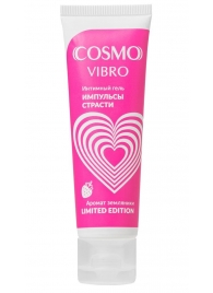 Возбуждающий гель на водно-силиконовой основе Cosmo Vibro с ароматом земляники - 50 гр. - Биоритм - купить с доставкой в Липецке