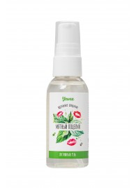 Съедобная гель-смазка Yovee «Мятный поцелуй» с Д-пантенолом и вкусом мяты - 50 мл. - ToyFa - купить с доставкой в Липецке